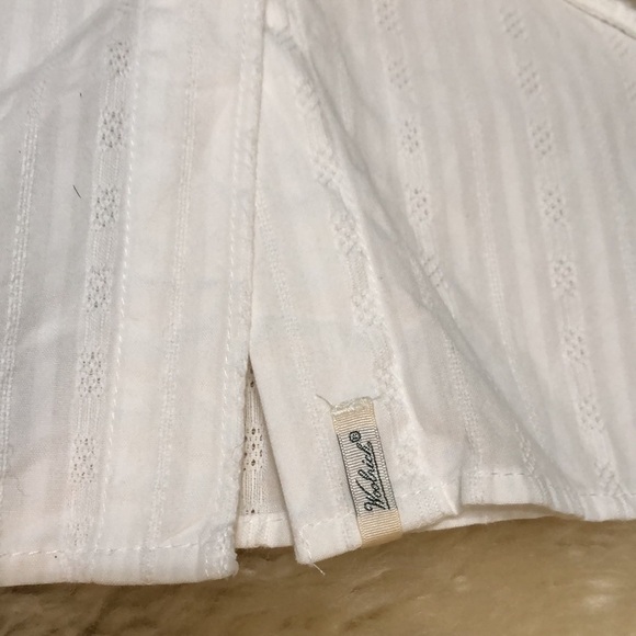 Woolrich button down white blouse size M - Picture 4 of 10